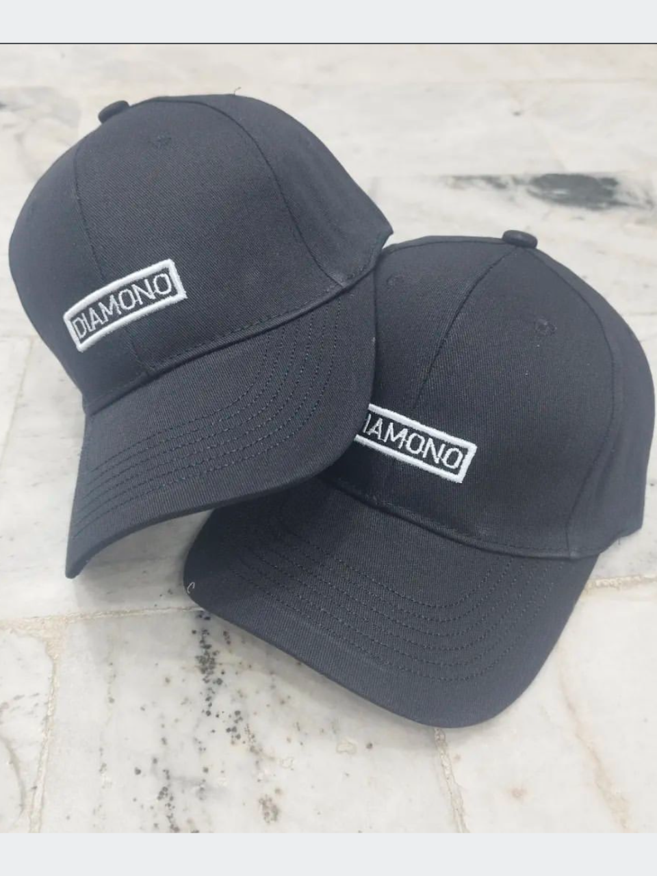 Premium Black " Diamand Cap "