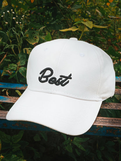 White " Best Cap "