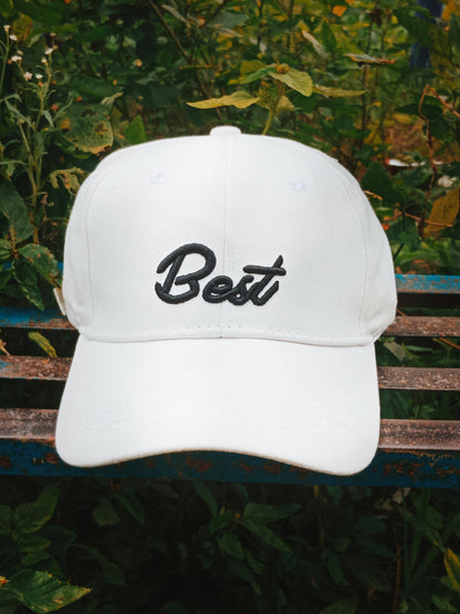 White " Best Cap "