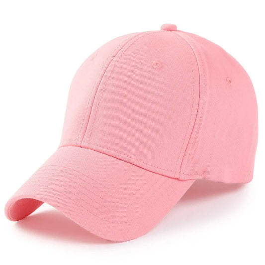 Plain Cotton " Pink Cap "