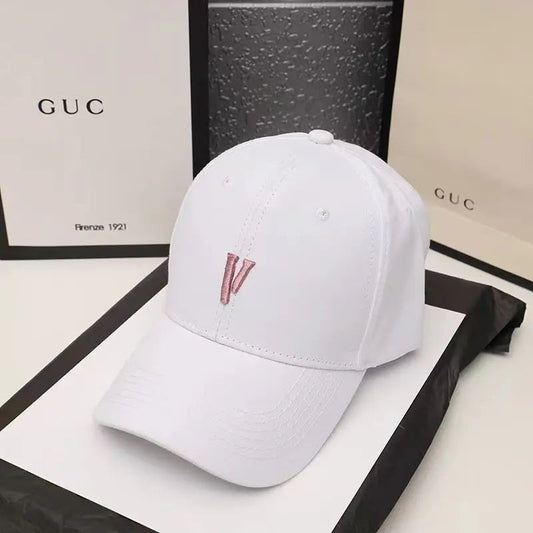 Premium Embroidered " White Cap "