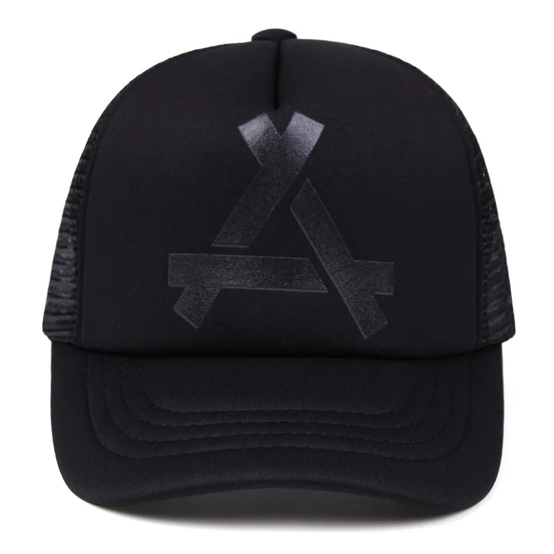 Double A Black Cap " Net Cap "