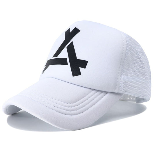 Double A White " Net Cap "