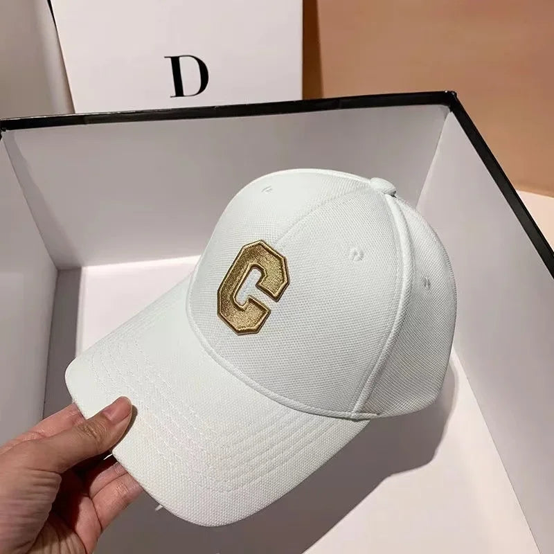 C " Premium White Cap "