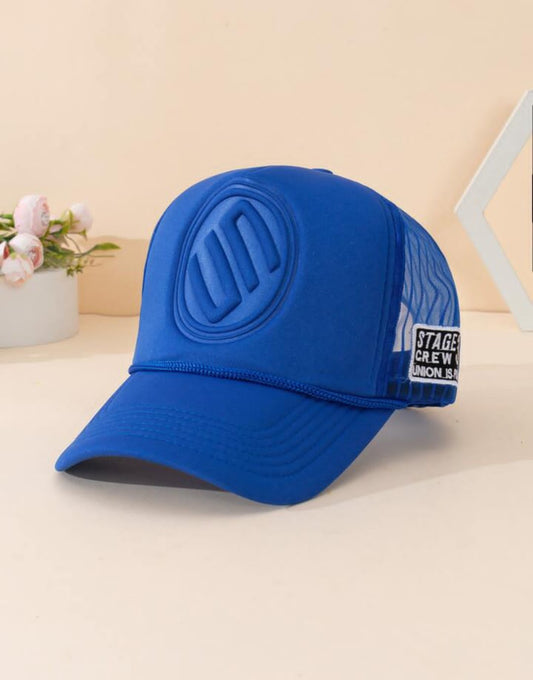 Blue " Trucker Net  Cap "