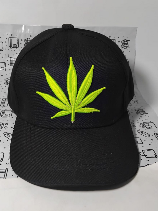 Black  " Leaf Cap "