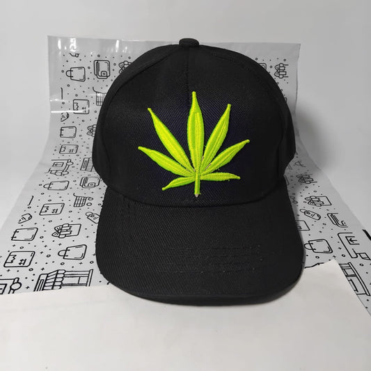 Black  " Leaf Cap "